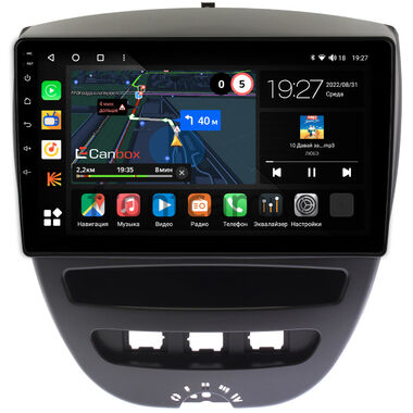 Toyota Aygo (2005-2014) Canbox M-Line 4541-10-1152 на Android 10 (4G-SIM, 4/64, DSP, QLed)