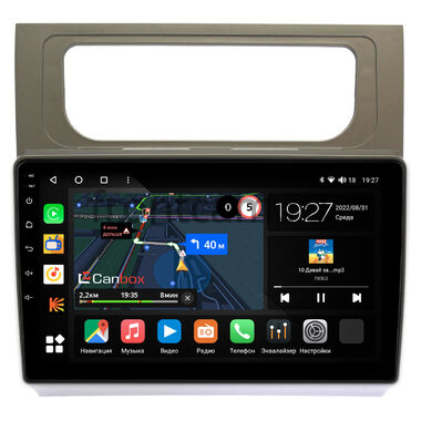 Volkswagen Touran 2 2010-2015 (серебристая) Canbox M-Line 4541-10-1161 на Android 10 (4G-SIM, 4/64, DSP, QLed)