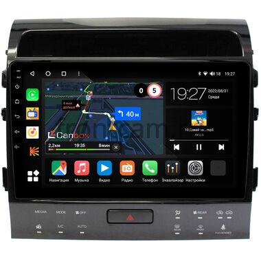 Toyota Land Cruiser 200 2007-2009 для авто с Navi (тип С) Canbox M-Line 4541-10-1201 на Android 10 (4G-SIM, 4/64, DSP, QLed)