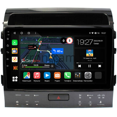 Toyota Land Cruiser 200 (2010-2012) для авто с NAVI (тип А) Canbox M-Line 4541-10-1203 на Android 10 (4G-SIM, 4/64, DSP, QLed)