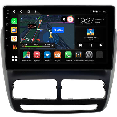 Fiat Doblo 2 2009-2015 Canbox M-Line 4541-10-1401 на Android 10 (4G-SIM, 4/64, DSP, QLed)