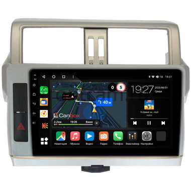 Toyota Land Cruiser Prado 150 2013-2017 Canbox M-Line 4541-1057 на Android 10 (4G-SIM, 4/64, DSP, QLed)