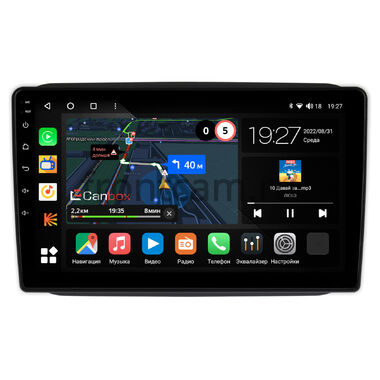 Skoda Fabia 2 2007-2014 (черная) Canbox M-Line 4541-1089 на Android 10 (4G-SIM, 4/64, DSP, QLed)