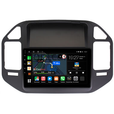 Mitsubishi Pajero 3, Montero 3 1999-2006 (черная) Canbox M-Line 4542-9-266 на Android 10 (4G-SIM, 4/64, DSP, QLed)