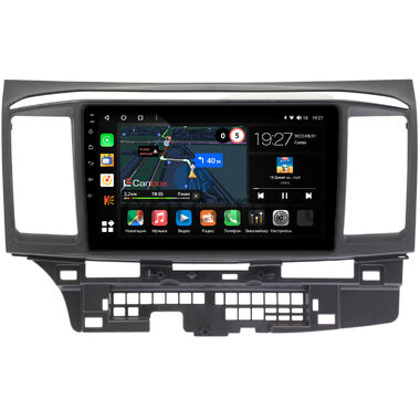 Mitsubishi Lancer 10 (2007-2017) Canbox M-Line 4542-9-MI113N на Android 10 (4G-SIM, 4/64, DSP, QLed)