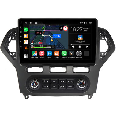 Ford Mondeo 4 2006-2010 (Тип 1) Canbox M-Line 4543-10-1380 встроенный климат на Android 10 (4G-SIM, 2/32, DSP, QLed)