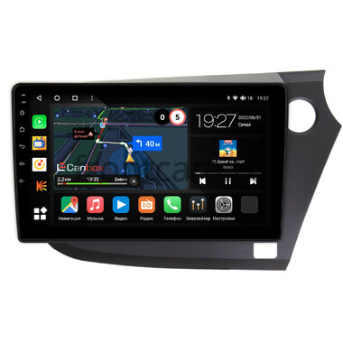 Honda Insight 2 2009-2014 (правый руль) Canbox M-Line 4544-9-304 на Android 10 (4G-SIM, 2/32, DSP, QLed)