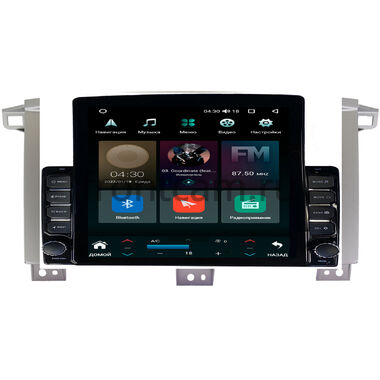 Toyota Land Cruiser 105 2002-2008 Canbox H-Line 5612-9121 на Android 10 (4G-SIM, 4/64, DSP, QLed, Tesla) (для авто с МКПП)