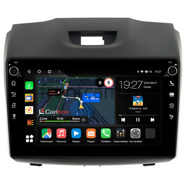 Isuzu D-Max 2 2012-2020 (тип 2) Canbox M-Line 7801-9-293 на Android 10 (4G-SIM, 2/32, DSP, IPS) С крутилками