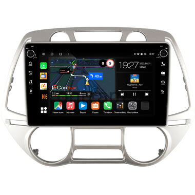 Hyundai i20 2008-2012 (с климат-контролем) Canbox M-Line 7801-9-677 на Android 10 (4G-SIM, 2/32, DSP, IPS) С крутилками