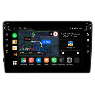 Renault Duster, Sandero 2, Logan 2, Kaptur, Dokker (2010-2022) Canbox M-Line 7801-9-691 на Android 10 (4G-SIM, 2/32, DSP, IPS) С крутилками