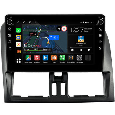 Volvo XC60 2008-2017 (матовая, темно-серая) Canbox M-Line 7801-9-788 на Android 10 (4G-SIM, 2/32, DSP, IPS) С крутилками
