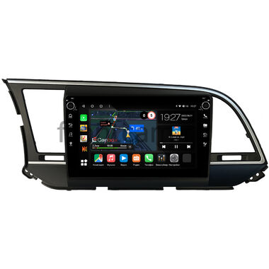 Hyundai Elantra 6 (AD) 2015-2019 (для авто без камеры) Canbox M-Line 7801-9025 на Android 10 (4G-SIM, 2/32, DSP, IPS) С крутилками