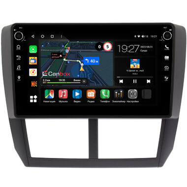 Subaru Forester 3, Impreza 3 2007-2013 Canbox M-Line 7801-9080 на Android 10 (4G-SIM, 2/32, DSP, IPS) С крутилками