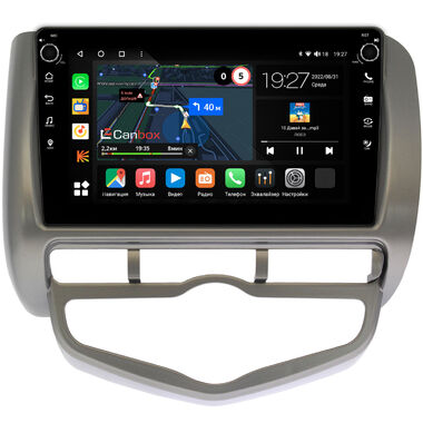 Honda Fit (2001-2008) (правый руль) Canbox M-Line 7801-9095 на Android 10 (4G-SIM, 2/32, DSP, IPS) С крутилками