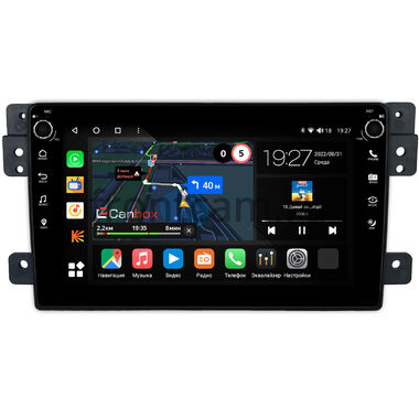 Suzuki Grand Vitara 2005-2015 Canbox M-Line 7801-9222 на Android 10 (4G-SIM, 2/32, DSP, IPS) С крутилками