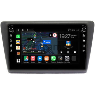 Skoda Rapid 2012-2020 Canbox M-Line 7801-9417 на Android 10 (4G-SIM, 2/32, DSP, IPS) С крутилками