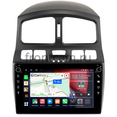 Hyundai Santa Fe 2000-2006, Santa Fe (Classic) 2007-2013 Canbox H-Line 7802-9-223 на Android 10 (4G-SIM, 4/32, DSP, IPS) С крутилками