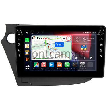 Honda Insight 2 (2009-2014) (левый руль) Canbox H-Line 7802-9-303 на Android 10 (4G-SIM, 4/32, DSP, IPS) С крутилками