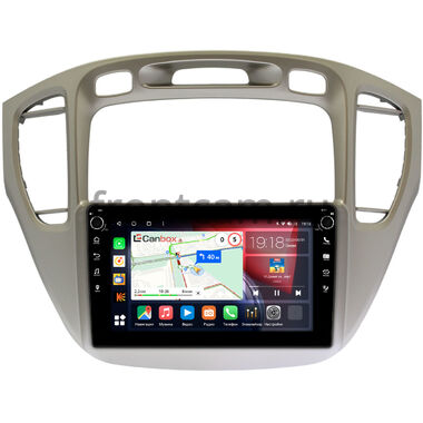 Toyota Highlander (U20), Kluger (XU20) 2000-2007 Canbox H-Line 7802-9-409 на Android 10 (4G-SIM, 4/32, DSP, IPS) С крутилками