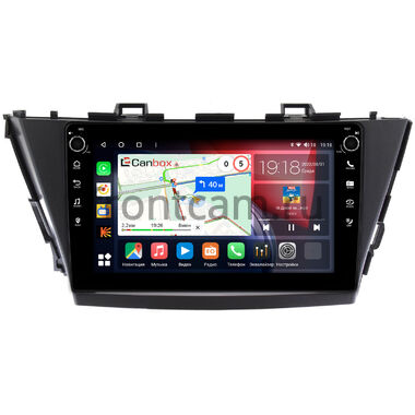 Toyota Prius Alpha (ZVW40, ZVW41) 2011-2014 (правый руль) Canbox H-Line 7802-9-TO296N на Android 10 (4G-SIM, 4/32, DSP, IPS) С крутилками
