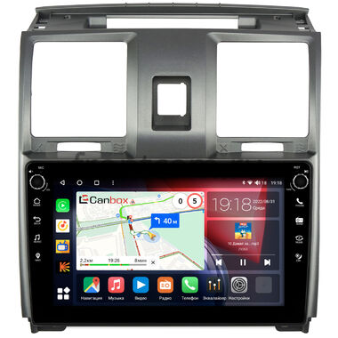 UAZ Patriot 2012-2016 Canbox H-Line 7802-9-UA006N на Android 10 (4G-SIM, 4/32, DSP, IPS) С крутилками