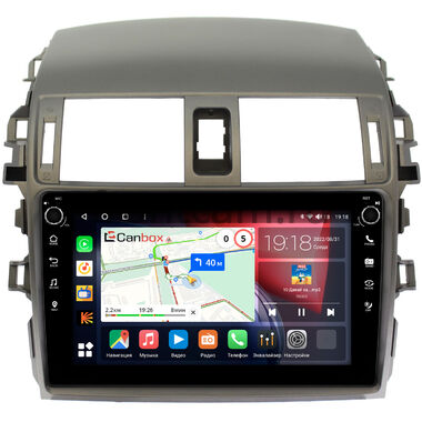 Toyota Corolla (E150) 2006-2013 Canbox H-Line 7802-9061 на Android 10 (4G-SIM, 4/32, DSP, IPS) С крутилками