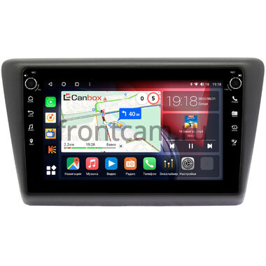 Skoda Rapid 2012-2020 Canbox H-Line 7802-9417 на Android 10 (4G-SIM, 4/32, DSP, IPS) С крутилками