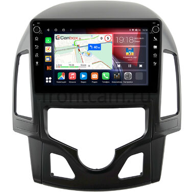 Hyundai i30 2007-2012 (с климат-контролем) Canbox H-Line 7803-9-142 на Android 10 (4G-SIM, 4/64, DSP, IPS) С крутилками