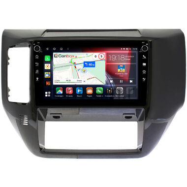 Nissan Patrol (Y61) 2004-2010 (черная, глянцевая) Canbox H-Line 7803-9-239 на Android 10 (4G-SIM, 4/64, DSP, IPS) С крутилками