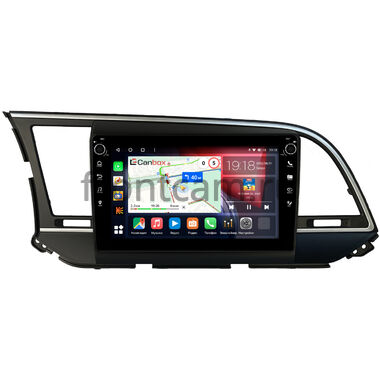 Hyundai Elantra 6 (AD) 2015-2019 (для авто с камерой) Canbox H-Line 7803-9026 на Android 10 (4G-SIM, 4/64, DSP, IPS) С крутилками