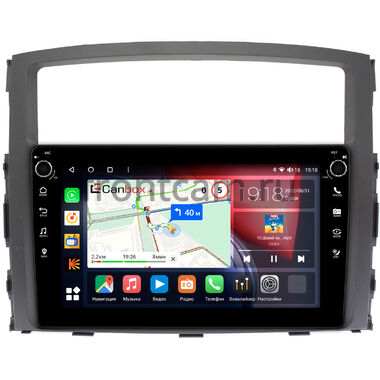 Mitsubishi Pajero 4 2006-2024 (для авто без Rockford) Canbox H-Line 7803-9069 на Android 10 (4G-SIM, 4/64, DSP, IPS) С крутилками