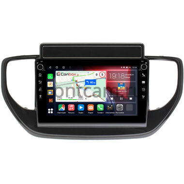 Hyundai Solaris 2 (2020-2024) (для авто с экраном) Canbox H-Line 7804-9-TK957 на Android 10 (4G-SIM, 6/128, DSP, IPS) С крутилками