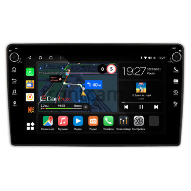 Fiat 500L (2012-2017) Canbox M-Line 7825-10-1323 на Android 10 (4G-SIM, 2/32, DSP, QLed) С крутилками