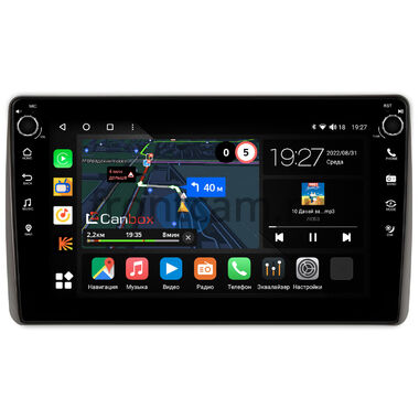 Toyota Highlander (U70) (2019-2024) Canbox M-Line 7825-10-1440 на Android 10 (4G-SIM, 2/32, DSP, QLed) С крутилками