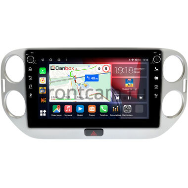 Volkswagen Tiguan 2007-2018 Canbox H-Line 7827-10-077 на Android 10 (4G-SIM, 4/64, DSP, QLed) С крутилками