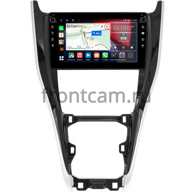 Toyota Harrier 3 (XU60) 2013-2017 (для авто с круговым обзором) Canbox H-Line 7806-10-1226 на Android 10 (4G-SIM, 4/32, DSP, QLed) С крутилками