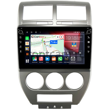 Jeep Compass, Liberty (Patriot) (2006-2010) Canbox H-Line 7826-10-328 на Android 10 (4G-SIM, 4/32, DSP, QLed) С крутилками
