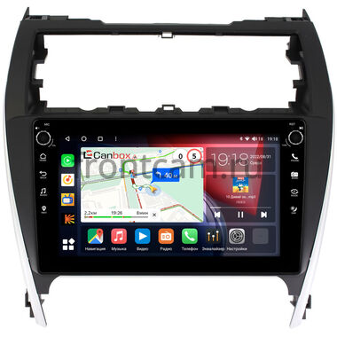 Toyota Camry XV50 2011-2014 (авто из USA) Canbox H-Line 7806-10-466 на Android 10 (4G-SIM, 4/32, DSP, QLed) С крутилками
