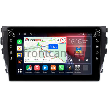 Zotye T600 (2013-2021) Canbox H-Line 7806-1076 на Android 10 (4G-SIM, 4/32, DSP, QLed) С крутилками