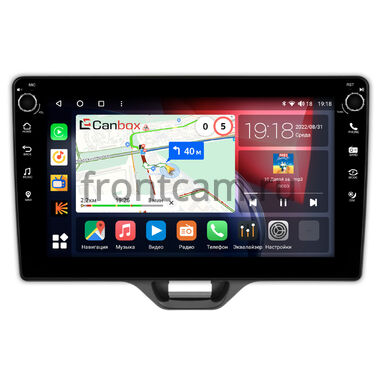 Toyota Yaris 4, Yaris Cross (2020-2024) (левый руль) Canbox H-Line 7808-10-552 на Android 10 (4G-SIM, 6/128, DSP, QLed) С крутилками