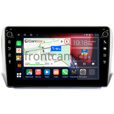 Peugeot 208, 2008 (2013-2019) Canbox H-Line 7808-10-732 на Android 10 (4G-SIM, 6/128, DSP, QLed) С крутилками