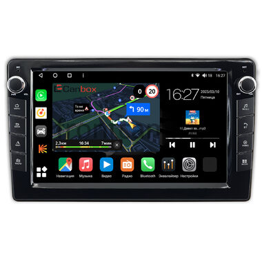 Peugeot 207, 307, Expert 2 (черная) Canbox M-Line 7821-9-091 на Android 10 (4G-SIM, 2/32, DSP, IPS) С крутилками