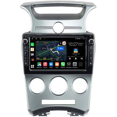 Kia Carens 2 2006-2012 (с кондиционером) Canbox M-Line 7821-9-1054 на Android 10 (4G-SIM, 2/32, DSP, IPS) С крутилками