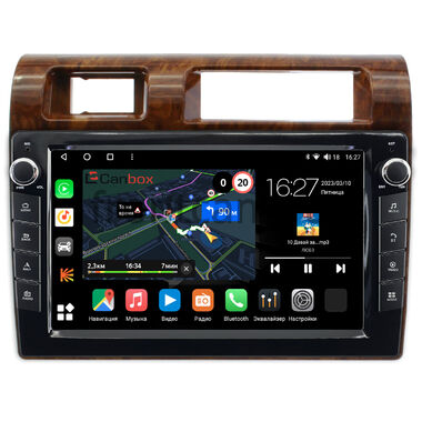 Toyota Land Cruiser 70 (2007-2022) (дерево) Canbox M-Line 7821-9-1121 на Android 10 (4G-SIM, 2/32, DSP, IPS) С крутилками