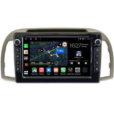 Nissan March (K12), Micra (K12) 2002-2010 Canbox M-Line 7821-9-1354 на Android 10 (4G-SIM, 2/32, DSP, IPS) С крутилками