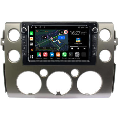 Toyota FJ Cruiser 2006-2022 (серебро) Canbox M-Line 7821-9-189 на Android 10 (4G-SIM, 2/32, DSP, IPS) С крутилками