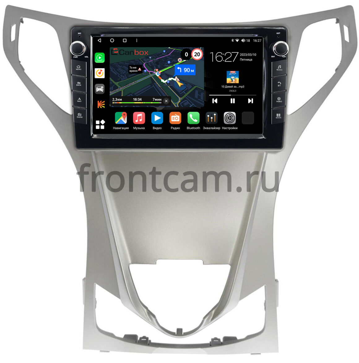 Штатная магнитола Canbox M-Line 7821-9-2550 для Hyundai Azera 2, Grandeur 5  (2011-2016) на Android 10 (4G-SIM, 2/32, DSP, IPS) С крутилками Купить в  городе Санкт-Петербург