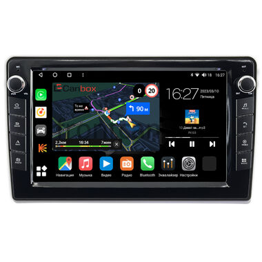 Toyota Land Cruiser Prado 120 (2002-2009) (для замены ма-лы 200*100) Canbox M-Line 7821-9-449 на Android 10 (4G-SIM, 2/32, DSP, IPS) С крутилками