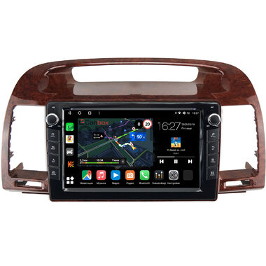 Toyota Camry XV30 2001-2006 (под дерево) Canbox M-Line 7821-9-961 на Android 10 (4G-SIM, 2/32, DSP, IPS) С крутилками